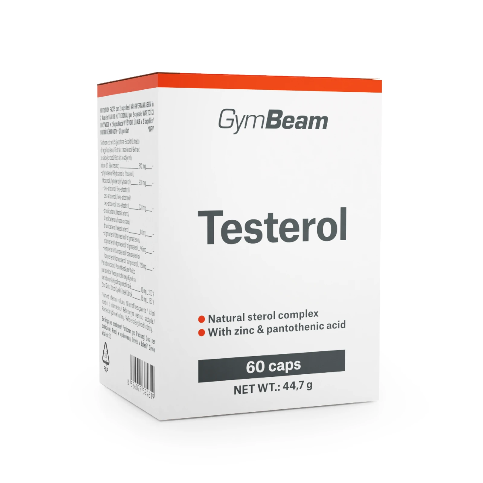 GymBeam Testerol · záber 2
