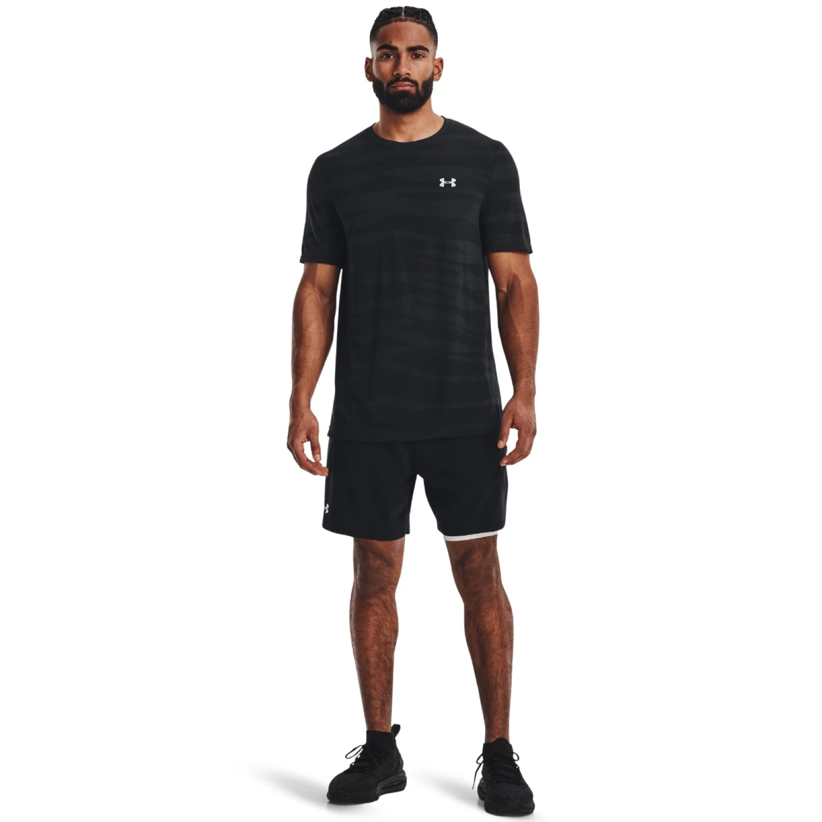 Under Armour Pantaloni scurți Vanish Woven 2in1 Sts Black · záber 4