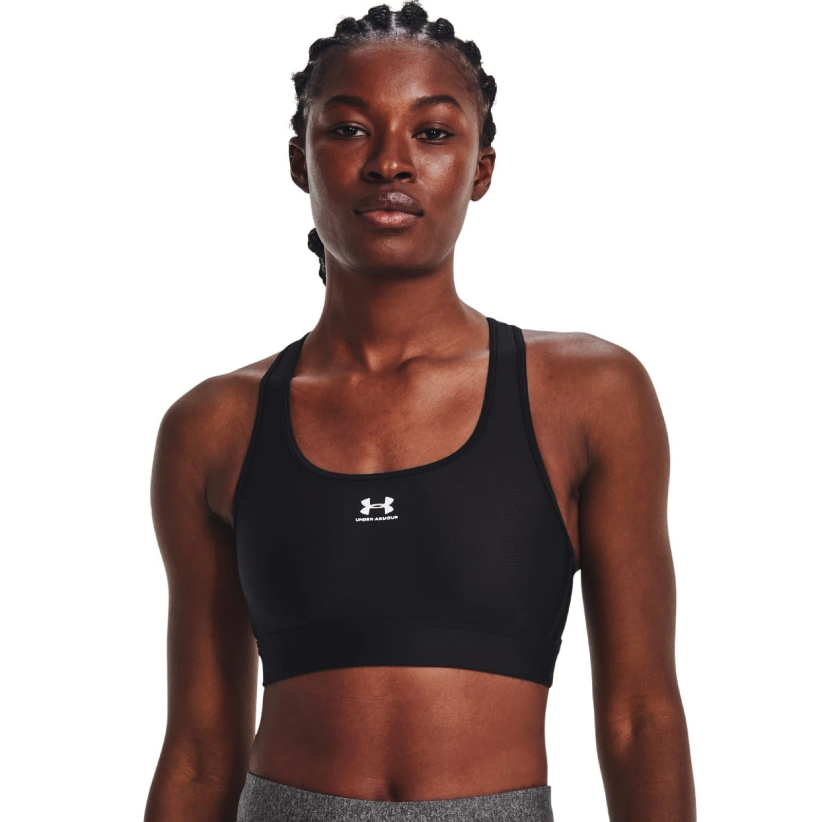 Under Armour Sutien sport HG Armour Mid Padless Black · záber 1