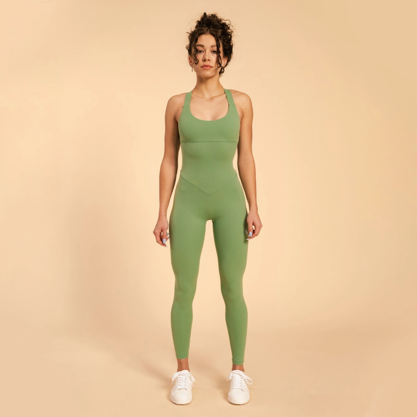 BeastPink Salopetă pentru femei Hyper Olivine · záber 4