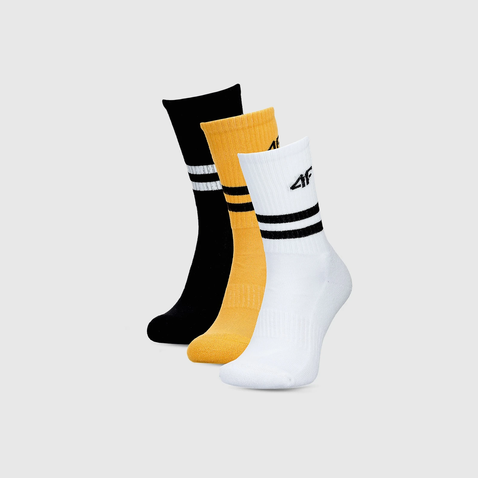 Unisex casual ponožky nad členok (3-pack) 4F x Drift Masters - multicolor · záber 1