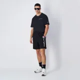 Champion Pantaloni scurți Big Logo French Terry Black · záber 4