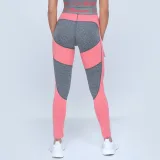 GymBeam Dámske legíny Ultrafit Heather Pink · záber 2