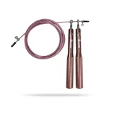 GymBeam Coardă de sărit Metal Rose Gold · záber 1
