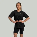 STRIX Tricou pentru femei Lunar Oversized Black · záber 5