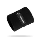 GymBeam Bentiță sport pentru încheietură Sweat Black · záber 1