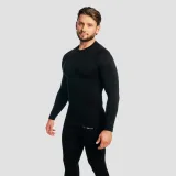 GymBeam Tricou cu mânecă lungă Fuse Black · záber 4