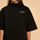 BeastPink Tricou pentru femei Oversized Bliss Black · záber 2