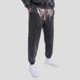 GymBeam Pantaloni sport Abyss Charcoal · záber 2