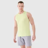 Pánsky rýchloschnúci regular tank top - zelený · záber 1