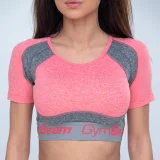 GymBeam Športový top Ultrafit Heather Pink · záber 2