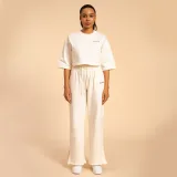 BeastPink Tricou pentru femei Cropped Serenity Ivory · záber 5