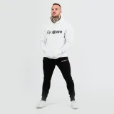 GymBeam Hanorac PRO Hoodie White · záber 4