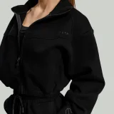 STRIX Hanorac pentru femei Lunar Zip-Up Black · záber 2