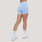 GymBeam Pantaloni scurți pentru femei Luma Baby Blue · záber 1