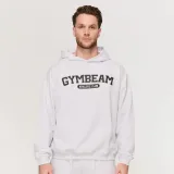 GymBeam Hanorac Varsity Grey · záber 1