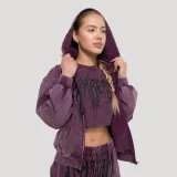 GymBeam Hanorac pentru femei Abyss Raisin · záber 3