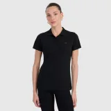 Dámske slim polo tričko - čierne - Pohlavie: Femei · záber 1