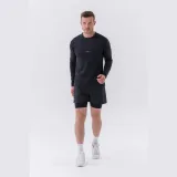 NEBBIA Tricou pentru bărbați Long-Sleeve Layer Up Black · záber 5