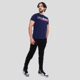 GymBeam Tricou Strong Tomorrow Navy Blue · záber 4