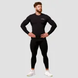 GymBeam Tricou de compresie cu mânecă lungă Mid Black · záber 5