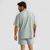 GymBeam Tricou Oversized Limitless Eucalypt · záber 3
