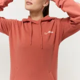 GymBeam Hanorac pentru femei Limitless Longline Cinnamon · záber 2
