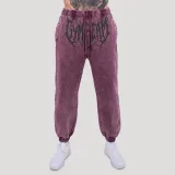 GymBeam Pantaloni sport Abyss Raisin · záber 1