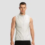 GymBeam Vestă de alergare pentru bărbați Pulse X Gray · záber 1