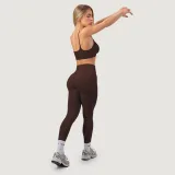 GymBeam Colanți fără cusături pentru femei NEO Mocha · záber 5