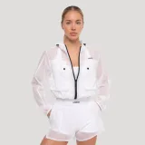 GymBeam Geacă pentru femei Flow White · záber 1