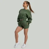 STRIX Hanorac pentru femei Lunar Cropped Cedar Green · záber 4