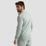 GymBeam Hanorac cu fermoar Limitless Eucalypt · záber 3