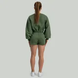 STRIX Hanorac pentru femei Lunar Cropped Cedar Green · záber 5
