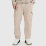 Pánske casual cargo nohavice - béžové - Culoare: béžová | Pohlavie: Bărbați · záber 2