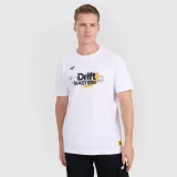 Unisex regular tričko s potlačou 4F x Drift Masters - biele - Pohlavie: Unisex · záber 5