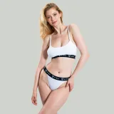 STRIX Sutien String Bralette White · záber 4