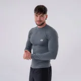 NEBBIA Tricou pentru bărbați Long-Sleeve Active Grey · záber 1