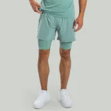 STRIX Pantaloni scurți 2in1 ULTRA Agave · záber 1