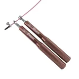 GymBeam Coardă de sărit Metal Rose Gold · záber 2