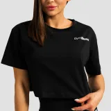 GymBeam Tricou pentru femei Cropped Limitless Black · záber 2