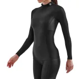 Tricou de compresie pentru femei Series-3 Thermal Long Sleeve Top Black - SKINS · záber 4