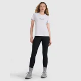 T-shirt regular s potlačou dámsky - sivý · záber 2