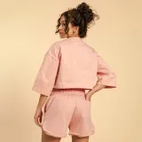 BeastPink Tricou pentru femei Cropped Serenity Pink · záber 4