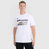 Unisex regular tričko s potlačou 4F x Drift Masters - biele - Pohlavie: Unisex · záber 1