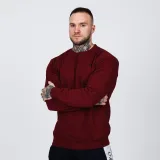 GymBeam Hanorac Basic Jumper Burgundy · záber 1