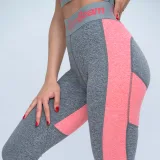 GymBeam Dámske legíny Ultrafit Heather Pink · záber 3