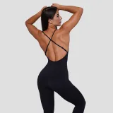 GymBeam Salopetă pentru femei FIT Black · záber 2