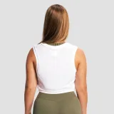 GymBeam Top pentru femei Combat White · záber 3