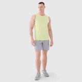 Pánsky rýchloschnúci regular tank top - zelený · záber 2